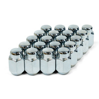 Wheel Nut Acorn Taper 12 X 1.25 Chrome 35mm 20pcs