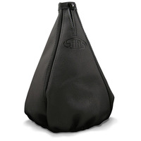 Leather Gear Boot Black