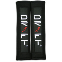 Drift 2" Shoulder Pad Black - 1 Pair