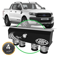 Diff Breather Kit 4 Port suit for Ford RANGER PX1 PX2 2011-2015 M8 Thread