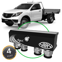 Diff Breather Kit 4 Port suit for Mazda BT-50 UP UR 2011-2015 M8 Thread