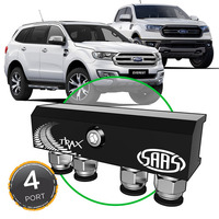 Diff Breather Kit 4 Port for Ford RANGER/EVEREST 2015> M8 Thread