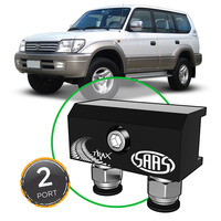 Diff Breather Kit 2 Port suit for Toyota PRADO 90 Series 1996-2002