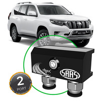 Diff Breather Kit 2 Port suit for Toyota PRADO 150 Series 2009-Current