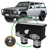 Diff Breather Kit 2 Port suit for Nissan PATROL GU Y61 1997-2015