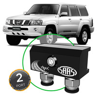 Diff Breather Kit 2 Port suit for Nissan PATROL GQ Y60 1987-1997