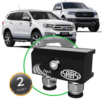 Diff Breather Kit 2 Port suit for Ford RANGER/EVEREST 2015> M8 Thread
