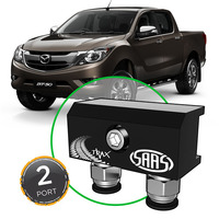 Diff Breather Kit 2 Port suit for Mazda BT-50 2015> M8 Thread