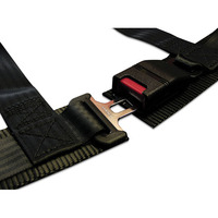 Harness 4 Point Removable Black 1.7m Length