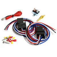 Electric Thermo Dual Fan Controller Kit on 85c C / off 76cC