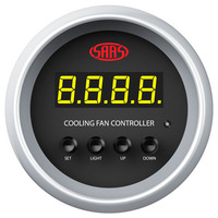 Digital Cooling Fan Controller 0c-100c 52mm Black Muscle Series 2