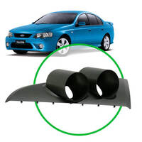 Dash Gauge Pod  for Falcon BA/BF Char 2 x 52mm