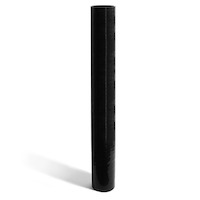 Straight 4 Ply Silicone Hose 76mm x 76mm x 1Mt Black