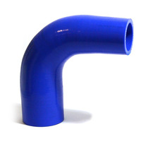 90Deg 4 Ply Silicone Reducer 38mm x 51mm Blue