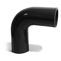 90Deg 4 Ply Silicone Hose 51mm x 51mm Black