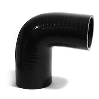 90Deg 4 Ply Silicone Reducer 63mm x 76mm Black