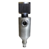 Oil Catch Can Baffle 1 X -12 AN Out Raw Aluminium 500ml