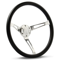 Steering Wheel Poly 15" Classic DD Satin Alloy Slots