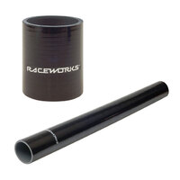 Raceworks Straight Silicone Hose 0.75'' (19mm) X 60mm Black 610mm SHS-075BKL