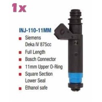 Siemens Deka IV 875cc Full Length Bosch Connector FUEL INJECTOR