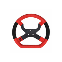 MyChron5 Kart Steering Wheel Red/Black (Standard 3 hole)