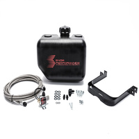 Snow Performance 2.5 Gallon Water-Methanol Tank Kit w/Solenoid - Braided Hose