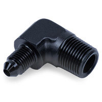 Snow Performance 4AN to 3/8" NPT Fitting - 90 Degree Elbow