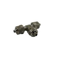 Snow Performance 1/4" Nylon Hose Quick Release T Fitting