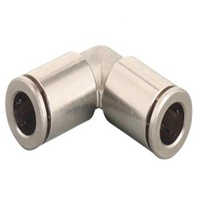 Snow Performance 1/4" Push EPDM to 1/4" Push EPDM Fitting - 90 Degree Elbow