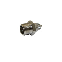 Snow Performance 3/8" NPT to 1/4" Quick Connect Fitting - Straight