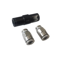 Snow Performance High Flow Inline Check Valve w/Quick Connect Fittings