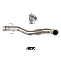 ARTEC 3.5” Dump and Front Pipe Combo for EVO 7 - 9