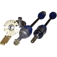 The Driveshaft Shop Pro-Level Axle/Hub Kit - 1200hp (STi 04-07)