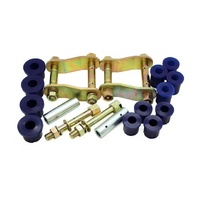 SuperPro Rear SuperPro Greasable Shackle And Bushing Kit FOR Toyota KIT077SK