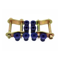 SuperPro Rear Greasable Shackle And Bush Kit Rear Of Spring Fits Mitsubishi KIT143RSK