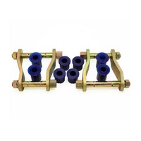 SuperPro Rear Greasable Shackle And Bush Kit Rear Of Spring Fits Holden Isuzu KIT185RSK