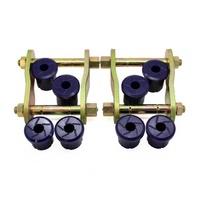 SuperPro Rear Greasable Shackle And Bush Kit Rear Of Spring Fits Toyota KIT193RSK
