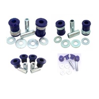 SuperPro Front Control Arm Upper Lower & Steering Rack Bush Kit FOR Toyota KIT202K