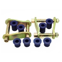 SuperPro Rear Greasable Shackle And Bush Kit Rear Of Spring Fits Mitsubishi KIT218RSK