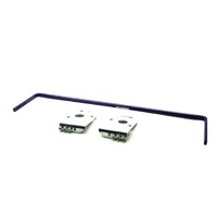 SuperPro Roll Control Rear 18mm Heavy Duty 2 Position Blade Adjustable Sway Bar Fits Renault RC0022RZ-18