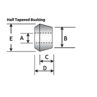SuperPro Shock Absorber Bush Kit SPF0064-25K