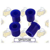 SuperPro Rear Leaf Spring Shackle Upper Bush Kit Fits Mazda SPF0753K