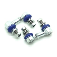 SuperPro Roll Control Front Swaybar Link Kit Heavy Duty Adjustable Fits Hyundai Kia Mitsubishi Nissan TRC1225