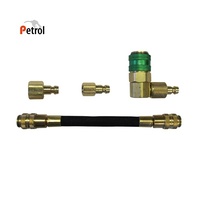 SYKES PICKAVANT Fuel Injection Schrader Valve Connector Kit - 4 Pc 314850