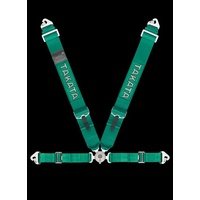 GENUINE TAKATA RACING HARNESS 4 PIONT 3 INCH SNAP GREEN (FIA APPROVE)