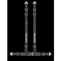 GENUINE TAKATA DRIFT 2 HARNESS 4 PIONT 2 INCH SNAP BLACK
