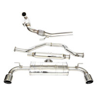 Invidia Q300 Turbo Back Exhaust w/SS Tips for VW Golf GTI Mk7