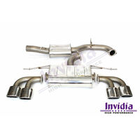 Invidia Q300 Turbo Back Exhaust w/Oval Ti Tips for VW Golf R Mk7