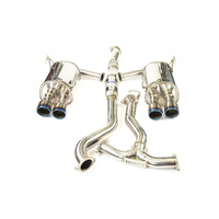 Invidia Q300 Turbo Back Exhaust w/Ti Tips for Subaru WRX 11-14/STI 11-21