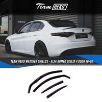 Slim-line Weather Shields FOR Alfa Romeo Giulia 4 Door 16-20